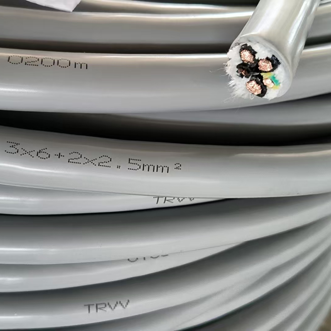 TRVV3x6+2x2.5mm²组合拖链软电缆